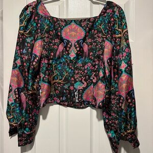 Sandro shirt 100% silk